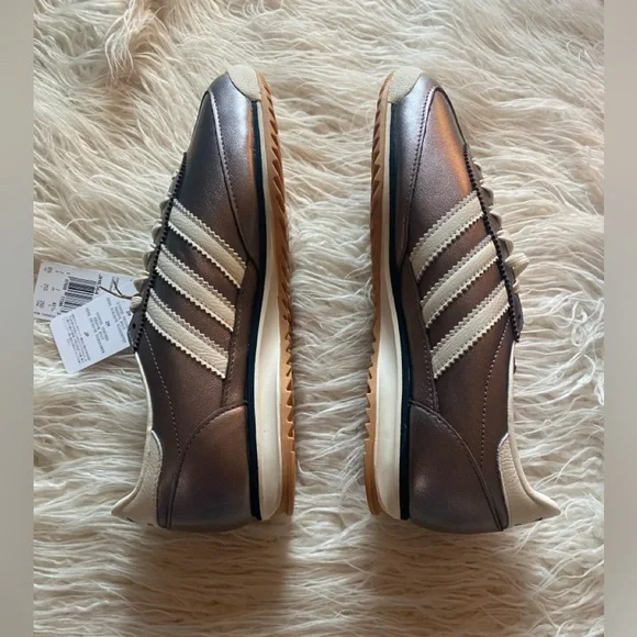 ✨NWT✨ Adidas SL 72 OG Women’s, Off White/ Aurora Black, Size 8.5 - Picture 8 of 13
